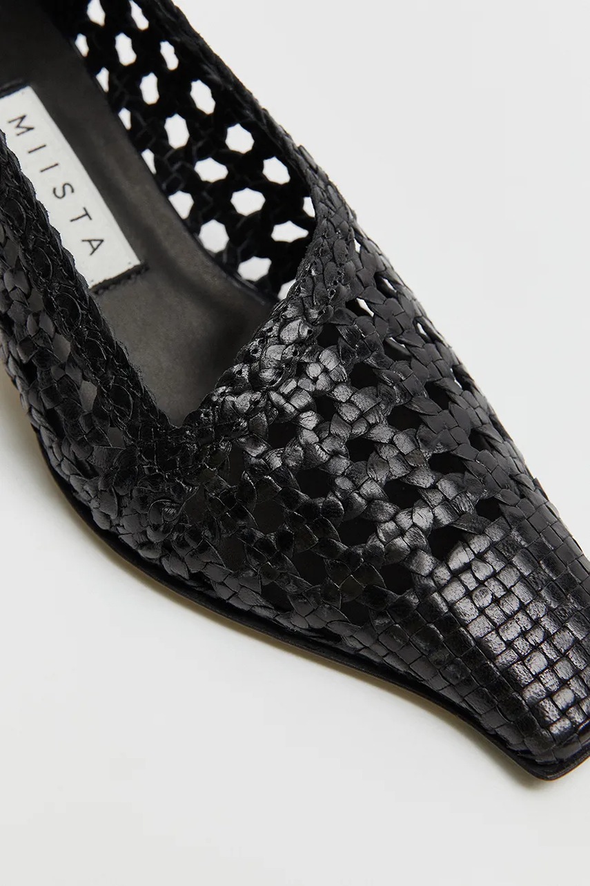 Δερμάτινες γόβες Miista Gisla χρώμα: μαύρο, MI_5475 φωτογραφία