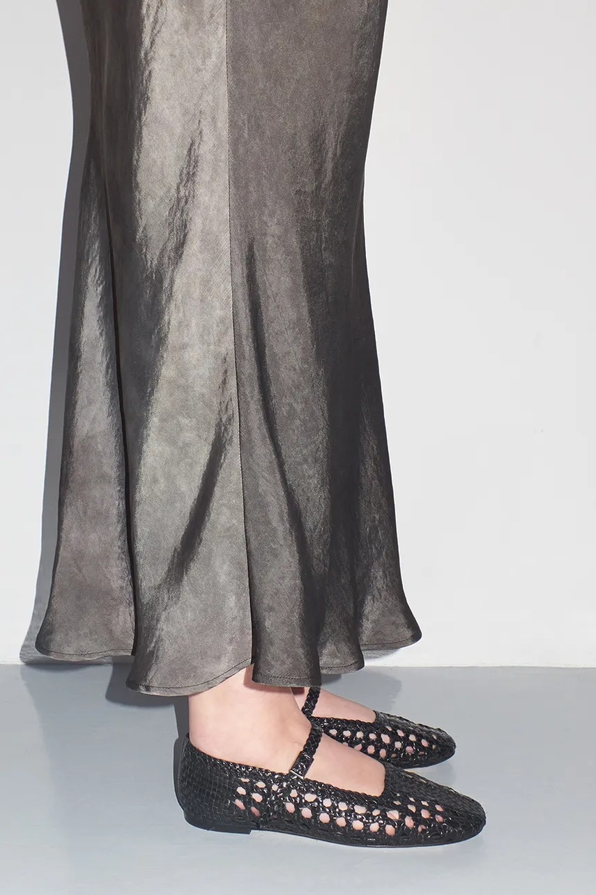 Δερμάτινες μπαλαρίνες Miista Yeida χρώμα: μαύρο, MI_5479 φωτογραφία