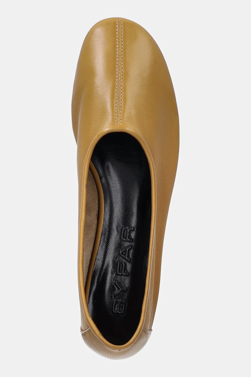 Kožené baleríny By Far