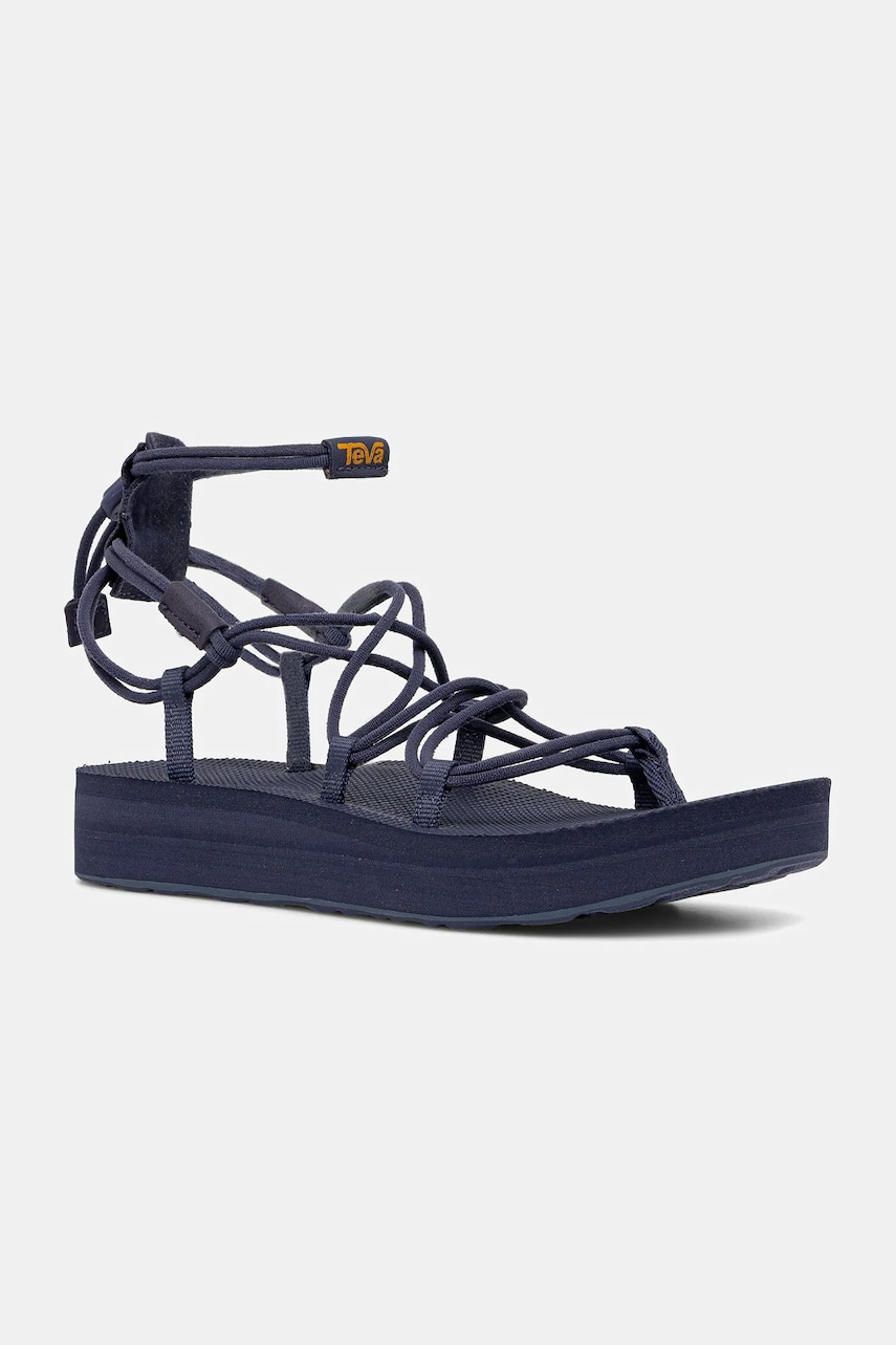 Teva sandale Midform Infinity culoarea bleumarin, cu platforma, 1127890