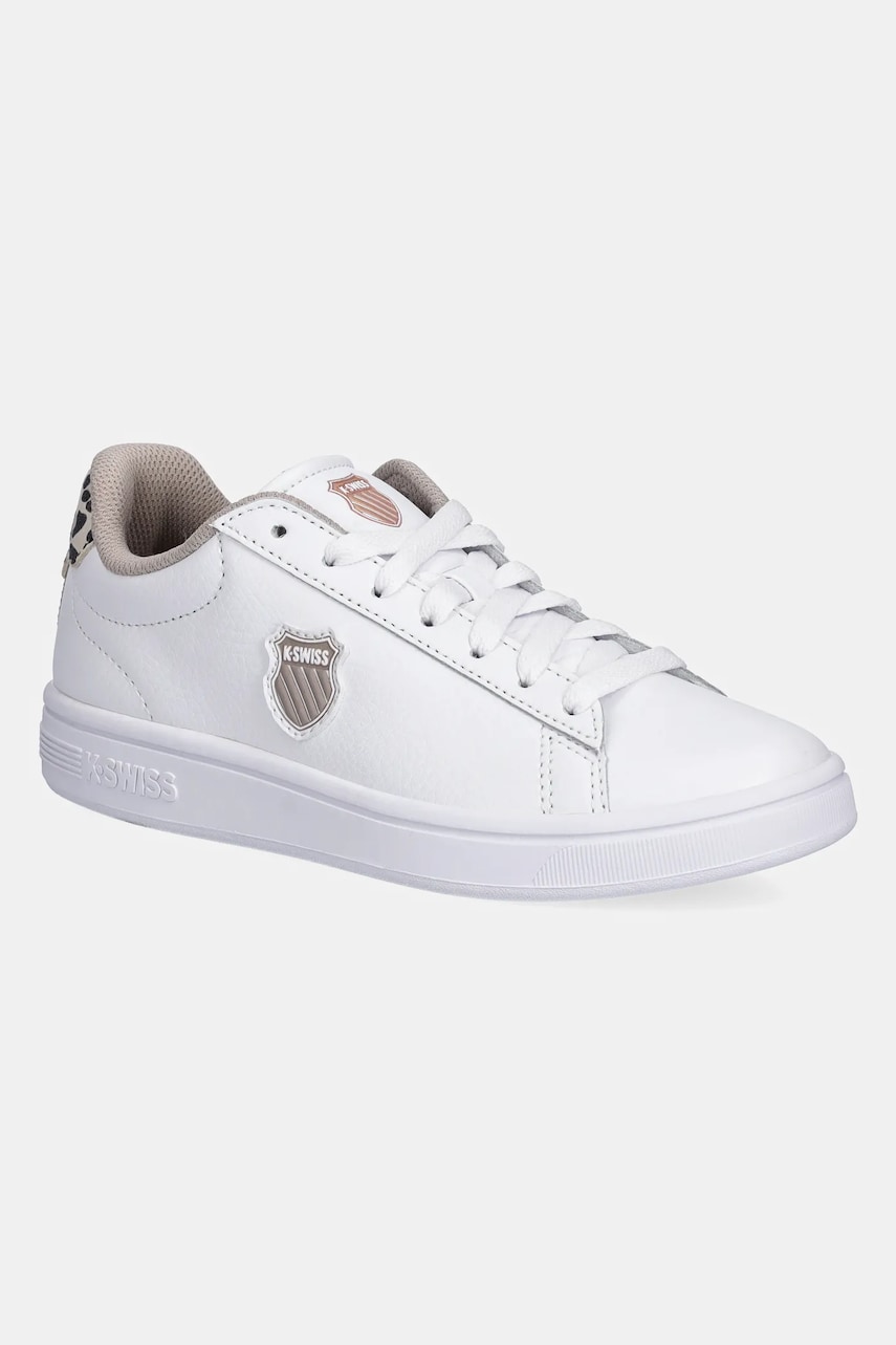 K-Swiss sneakers COURT SHIELD II culoarea alb, 94412.918.M