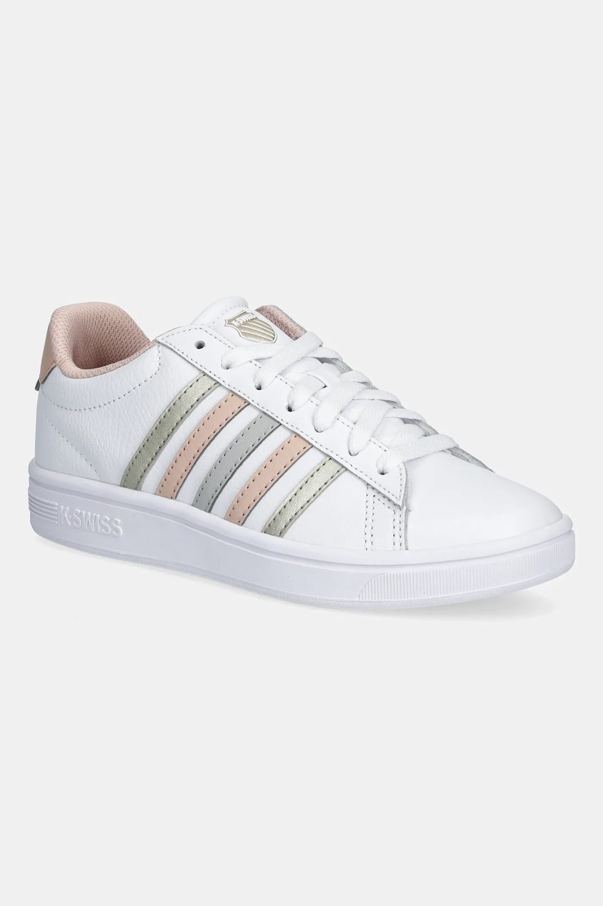 K-Swiss sneakers COURT TIEBREAK II culoarea alb, 94413.192.M