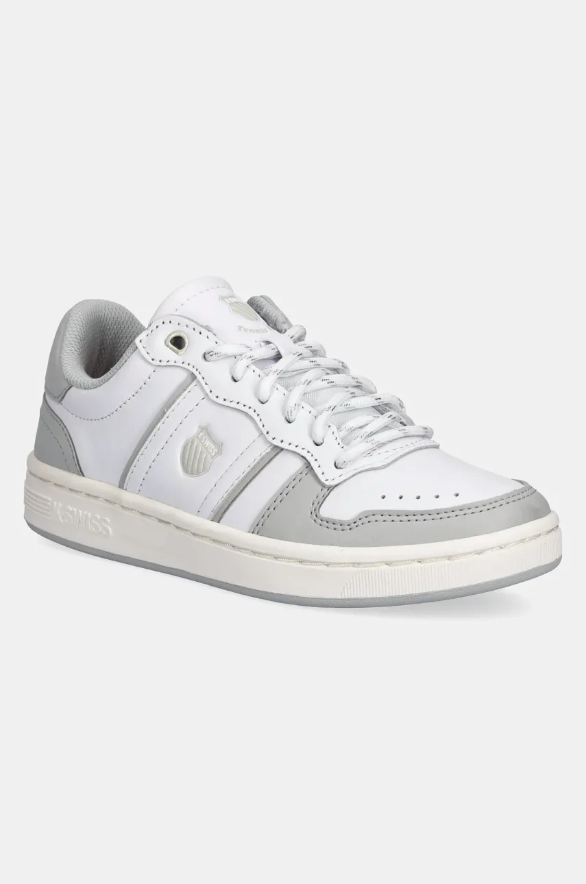 K-Swiss sneakers din piele LOZAN MATCH TC culoarea alb, 94403.184.M