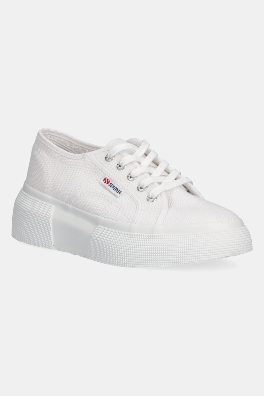 Superga teniși BUBBLE culoarea alb, S2132LW