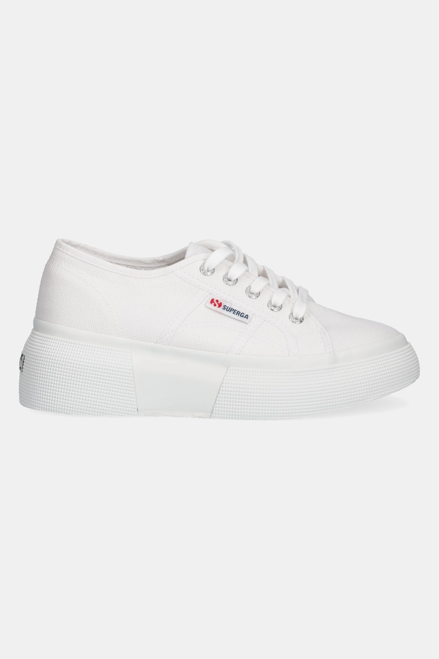Кеды Superga BUBBLE цвет белый S2132LW Кеды Superga BUBBLE цвет белый S2132LW