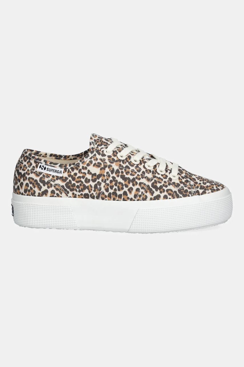 Кеды Superga PLATFORM LEOPARD PRINT LE цвет коричневый S2137ZW Кеды Superga PLATFORM LEOPARD PRINT LE цвет коричневый S2137ZW