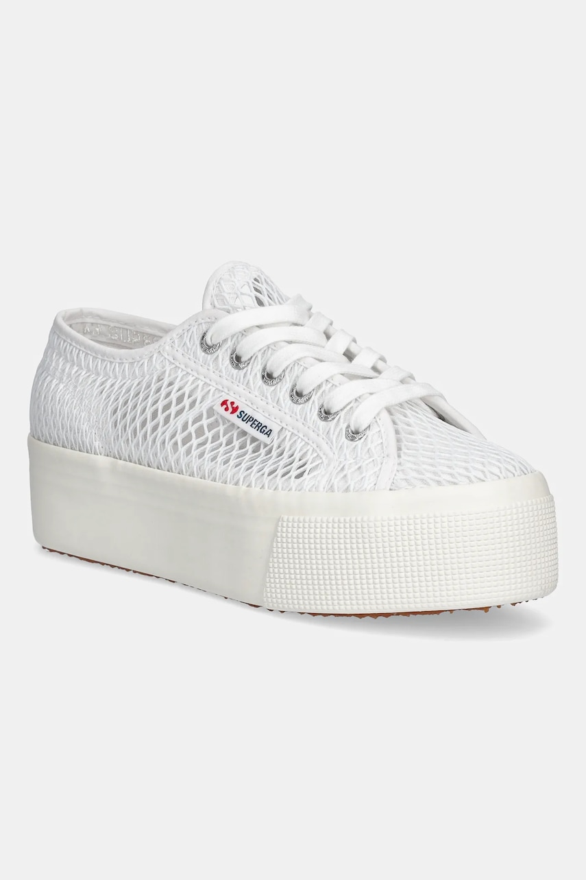 Superga teniși MESH culoarea alb, S2142TW Superga teniși MESH culoarea alb, S2142TW
