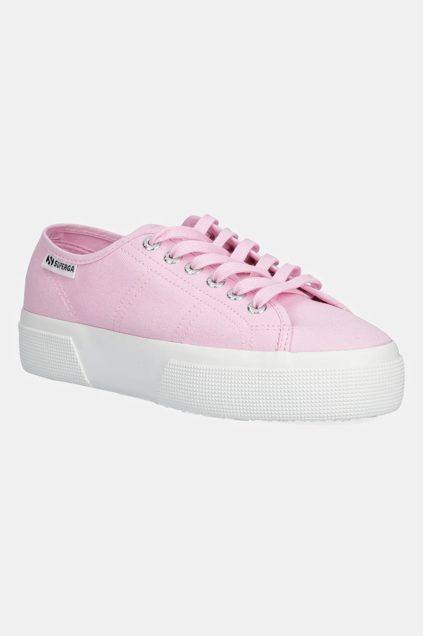 Superga teniși PLATFORM LEGGERA culoarea roz, S2142ZW Superga teniși PLATFORM LEGGERA culoarea roz, S2142ZW