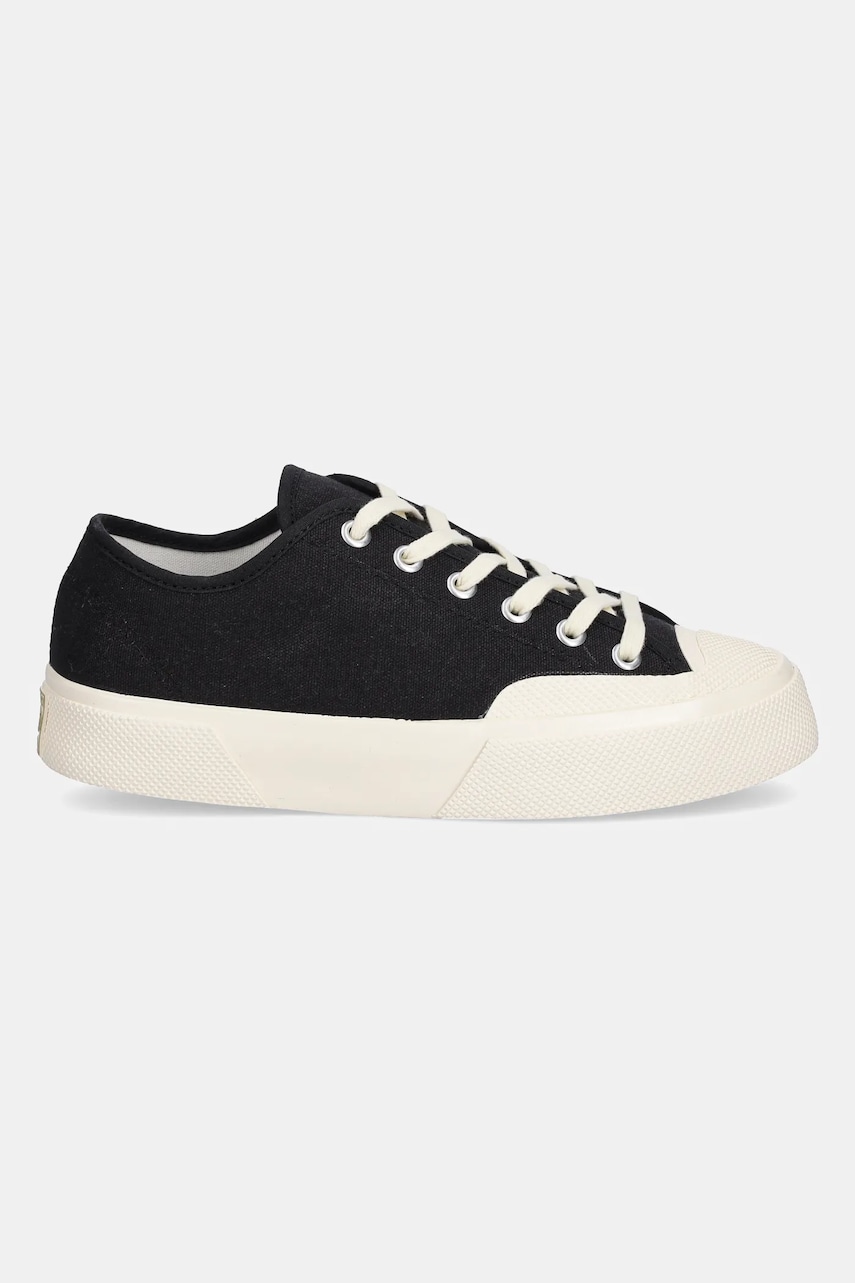 Кеды Superga WORKS LOW CUT COTTON CANV цвет чёрный S51347W Кеды Superga WORKS LOW CUT COTTON CANV цвет чёрный S51347W