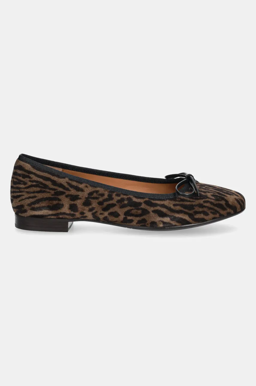 Замшевые балетки Billi Bi A7425 цвет коричневый Leopardo arabica suede 546 Замшевые балетки Billi Bi A7425 цвет коричневый Leopardo arabica suede 546