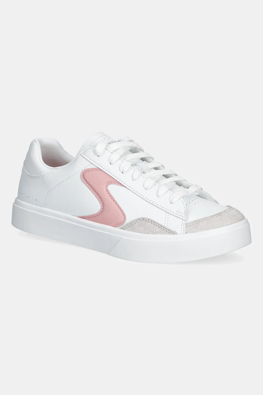 Skechers sneakers EDEN LX femei, culoarea alb, 185190