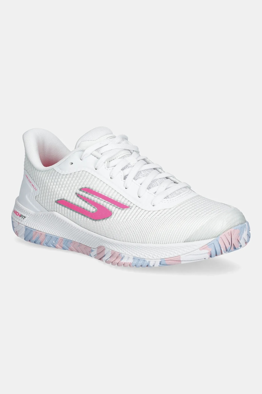 Skechers pantofi de antrenament VIPER COURT PRO 2.0 femei, culoarea alb, 172109 Skechers pantofi de antrenament VIPER COURT PRO 2.0 femei, culoarea alb, 172109