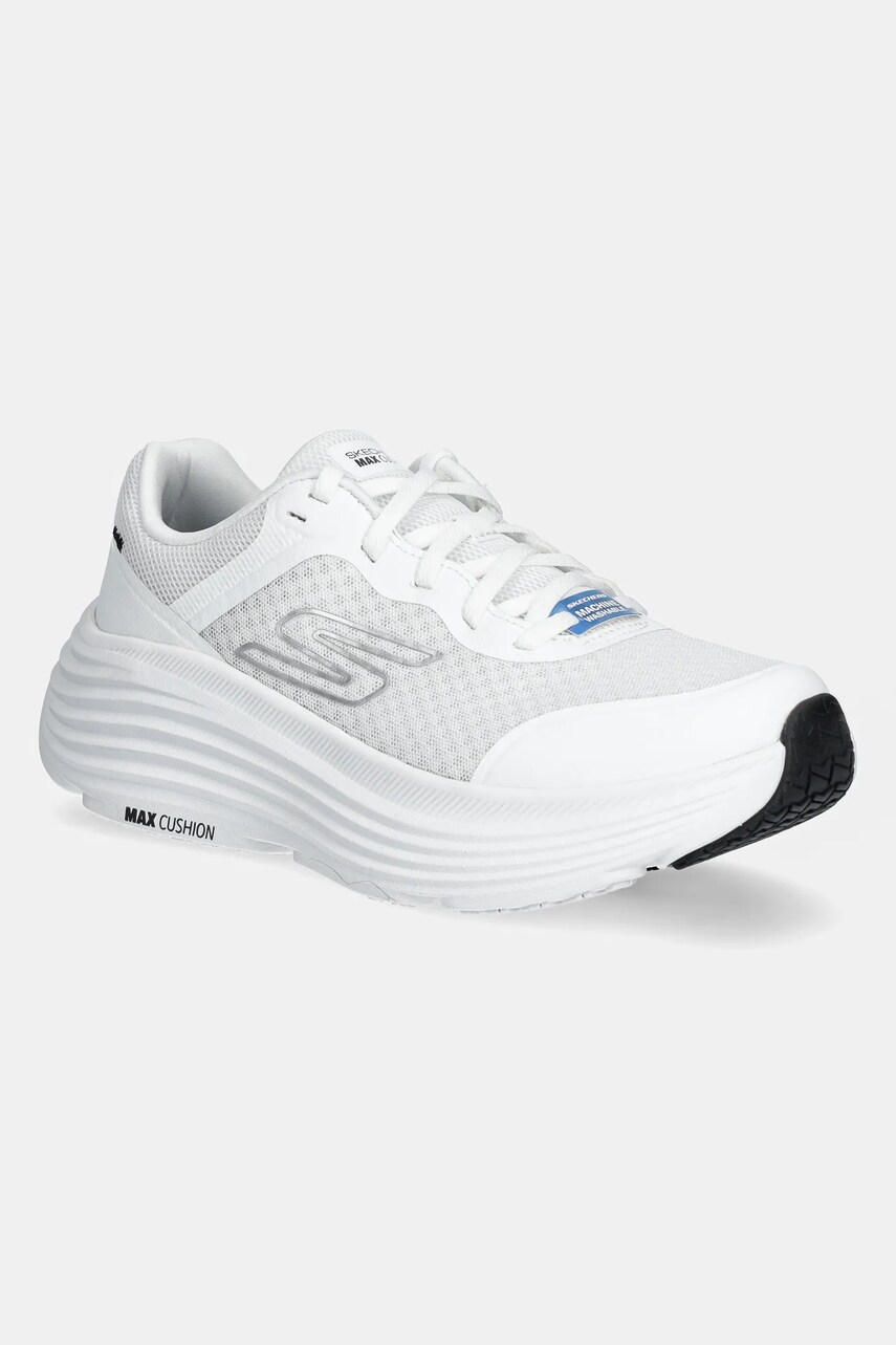 Skechers pantofi de alergat Max Cushioning Endeavour culoarea alb, 129470