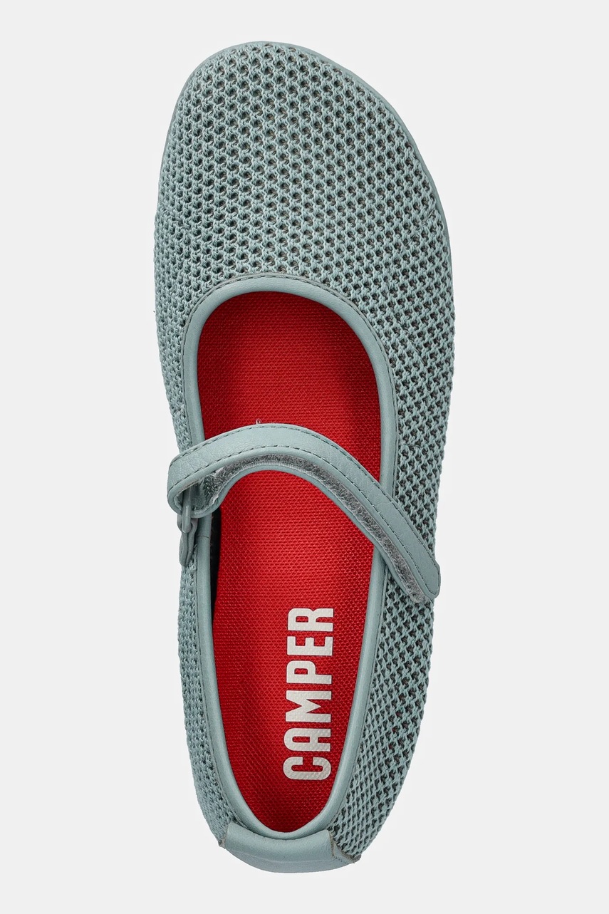 Μπαλαρίνες Camper Right Nina χρώμα: τιρκουάζ, K201402-008 φωτογραφία