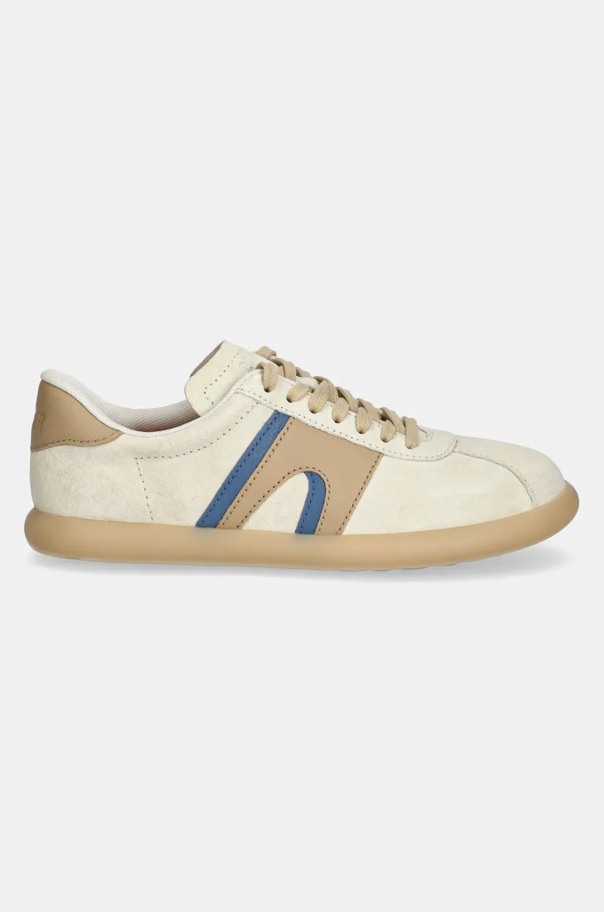 Кроссовки из нубука Camper Pelotas Soller женские цвет бежевый K201608-010 Кроссовки из нубука Camper Pelotas Soller женские цвет бежевый K201608-010