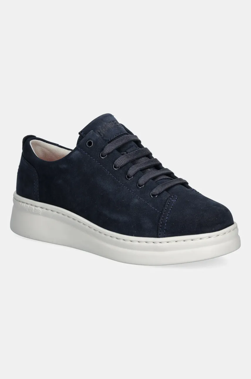 Camper adidași din nubuc Runner Up culoarea bleumarin, K200645-093