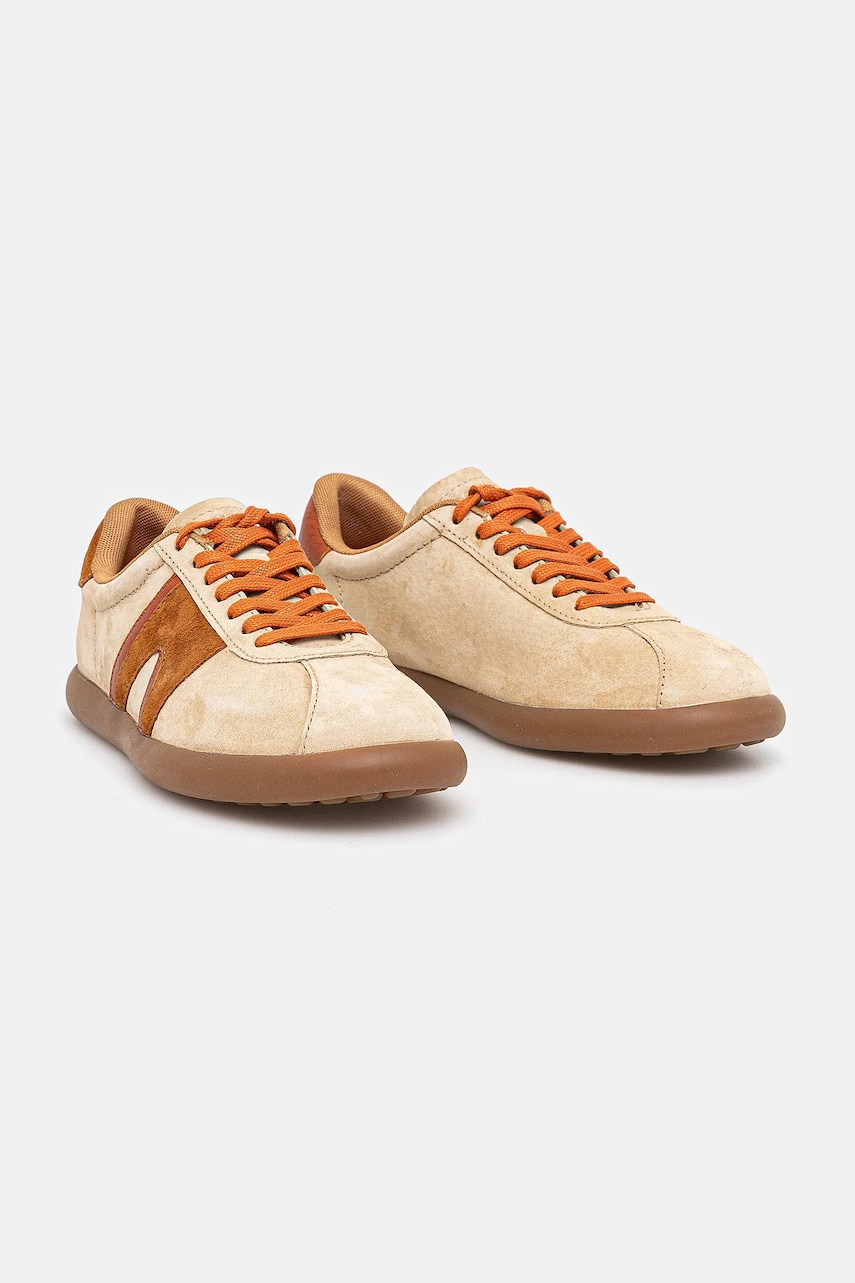 Camper adidași din nubuc TWS femei, culoarea maro, K201608-013