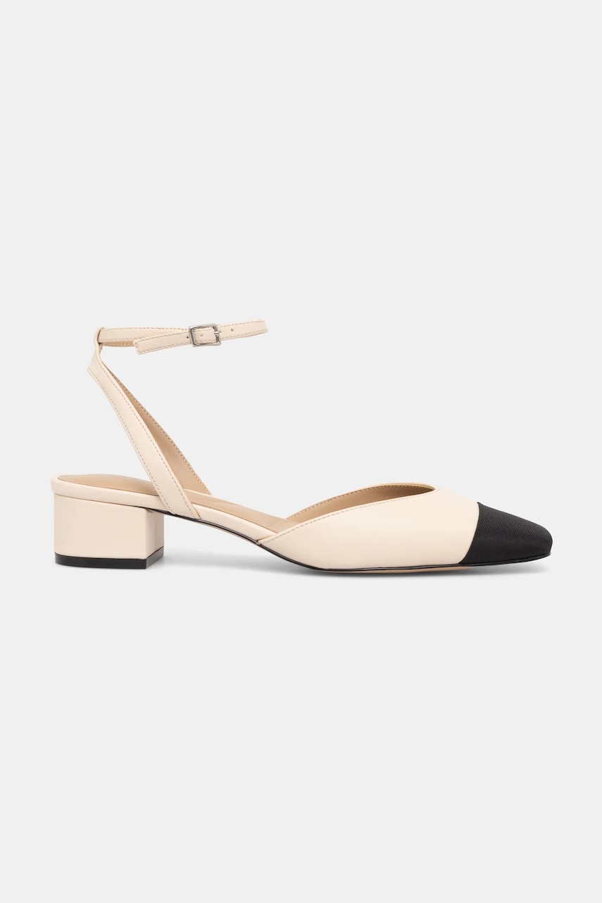 Туфли Aldo 13917609 цвет бежевый каблук кирпичик открытая пятка ADRIENA Туфли Aldo 13917609 цвет бежевый каблук кирпичик открытая пятка ADRIENA