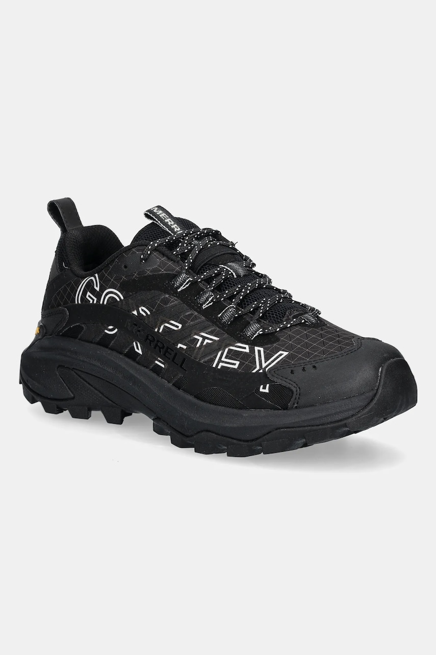Merrell 1TRL pantofi Moab Speed 2 GTX BL SE femei, culoarea negru, J006558