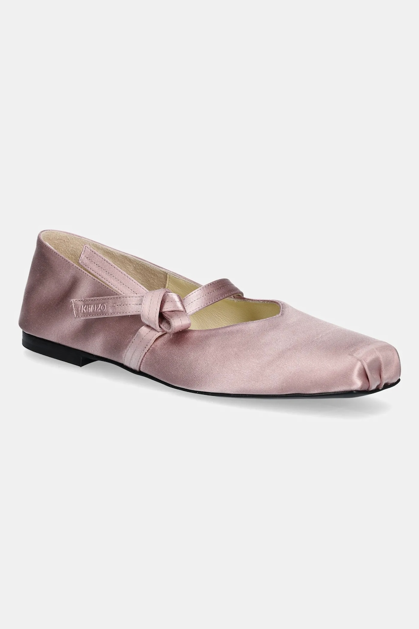 Kenzo balerini Ballerina culoarea roz, FF52BA125F51.34