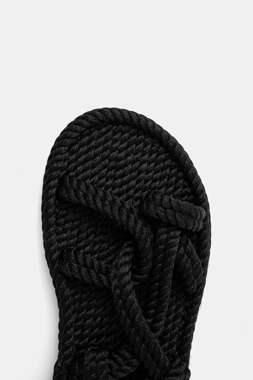 Σανδάλια Bohonomad Bora χρώμα: μαύρο, BOR.0020.WRS φωτογραφία