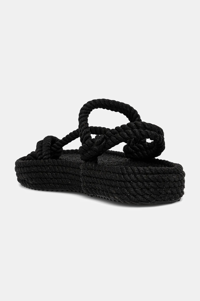 Σανδάλια Bohonomad Hawaii χρώμα: μαύρο, HAW.0020.PRS φωτογραφία