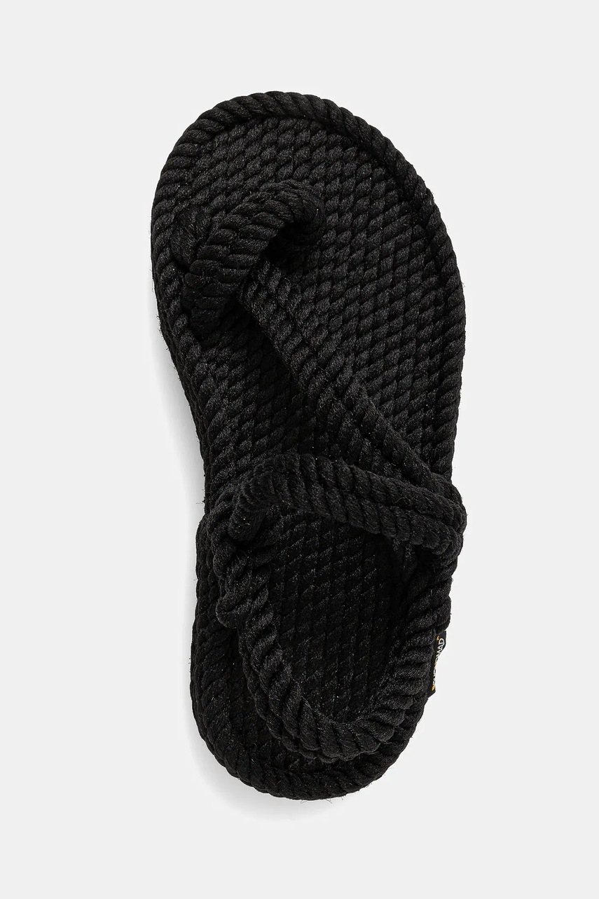 Σανδάλια Bohonomad Hawaii χρώμα: μαύρο, HAW.0020.PRS φωτογραφία