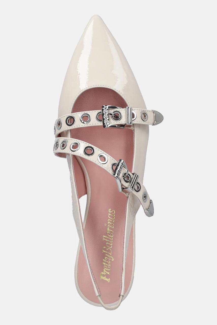 Μπαλαρίνες Pretty Ballerinas Ella χρώμα: μπεζ, 52095_A φωτογραφία