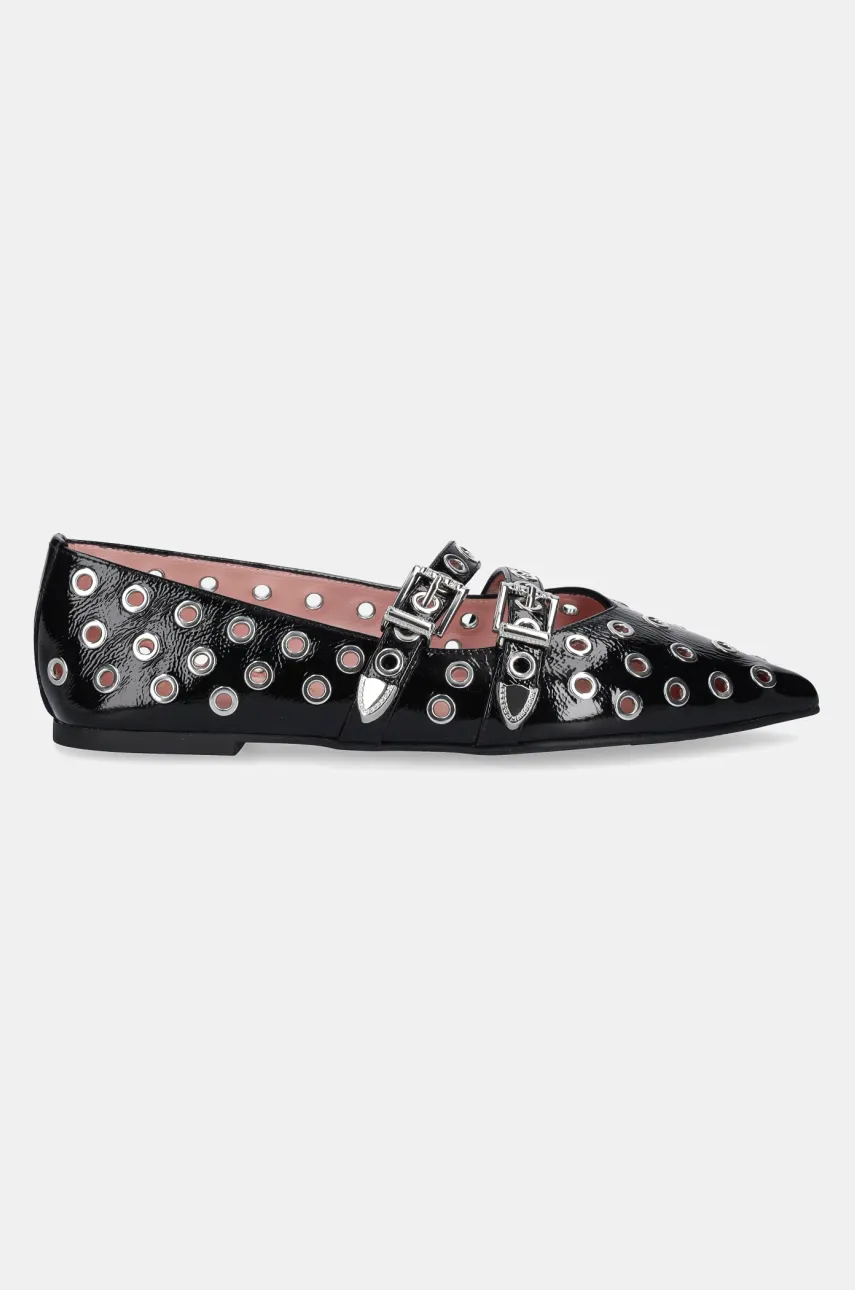 Μπαλαρίνες Pretty Ballerinas Ella χρώμα: μαύρο, 52124_A φωτογραφία