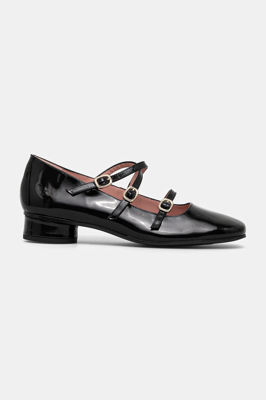 Кожаные балетки Pretty Ballerinas Odette цвет чёрный 52220_A Кожаные балетки Pretty Ballerinas Odette цвет чёрный 52220_A