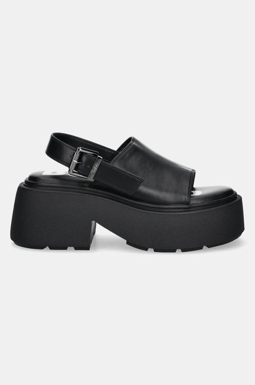 Сандалии Buffalo Vicious Mule Sandal женские цвет чёрный на платформе 1602265-BLK Сандалии Buffalo Vicious Mule Sandal женские цвет чёрный на платформе 1602265-BLK