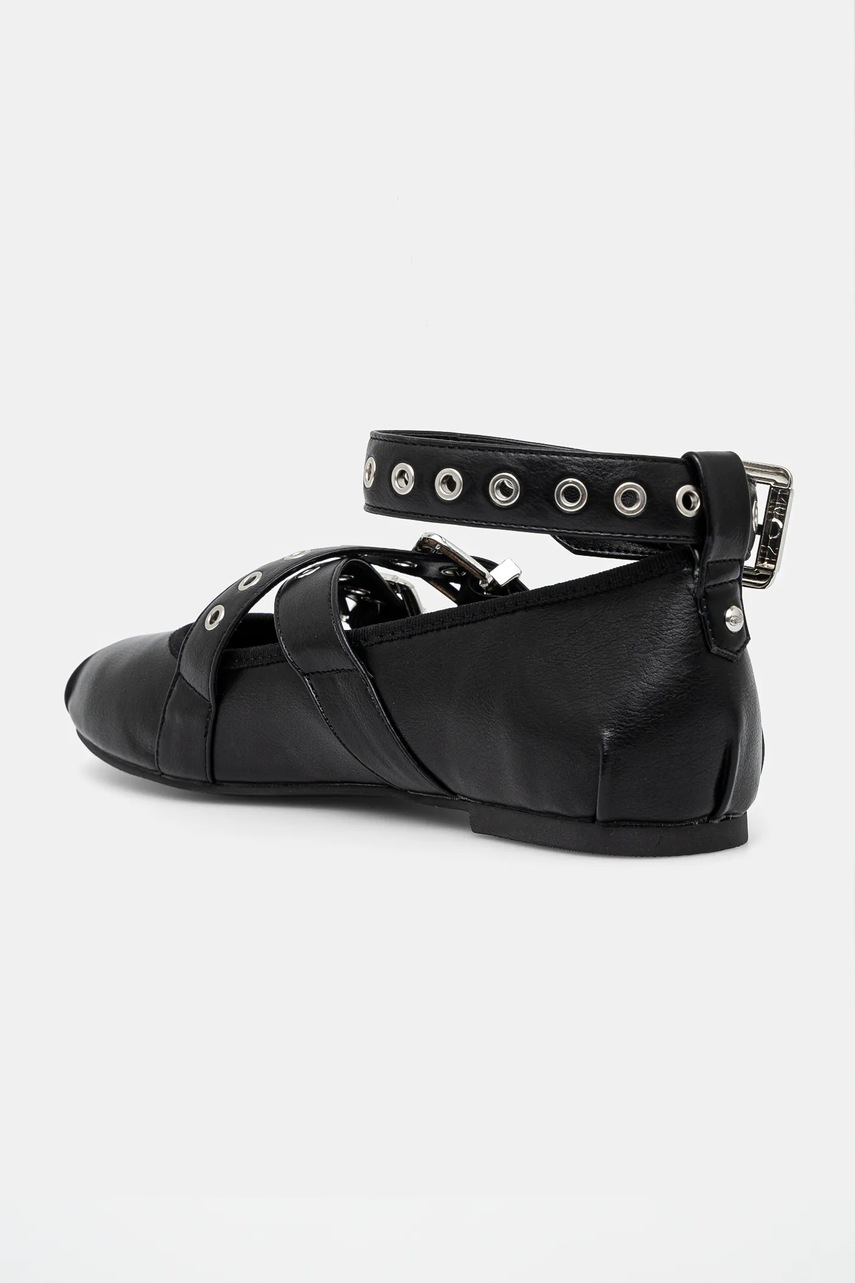 Buffalo balerina Daphne Mary Buckle fekete, 1620029-BLK termék 2. képe