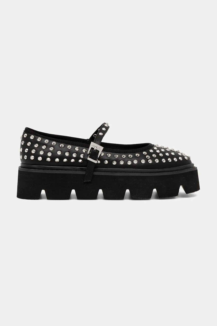 Балетки Buffalo Darya Mary Stud цвет чёрный  1620035-BLK