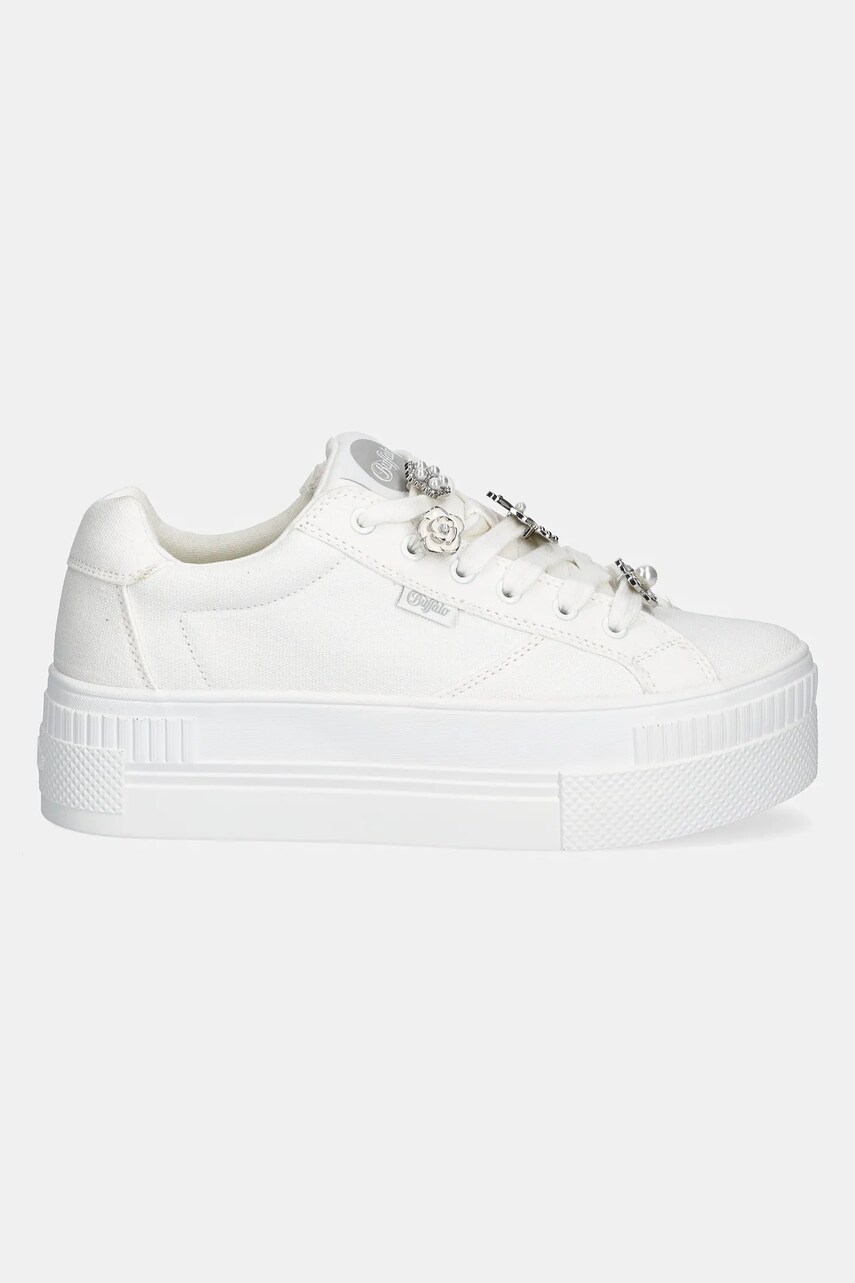 Кеды Buffalo Paired Ice цвет белый 1636407-WHT Кеды Buffalo Paired Ice цвет белый 1636407-WHT