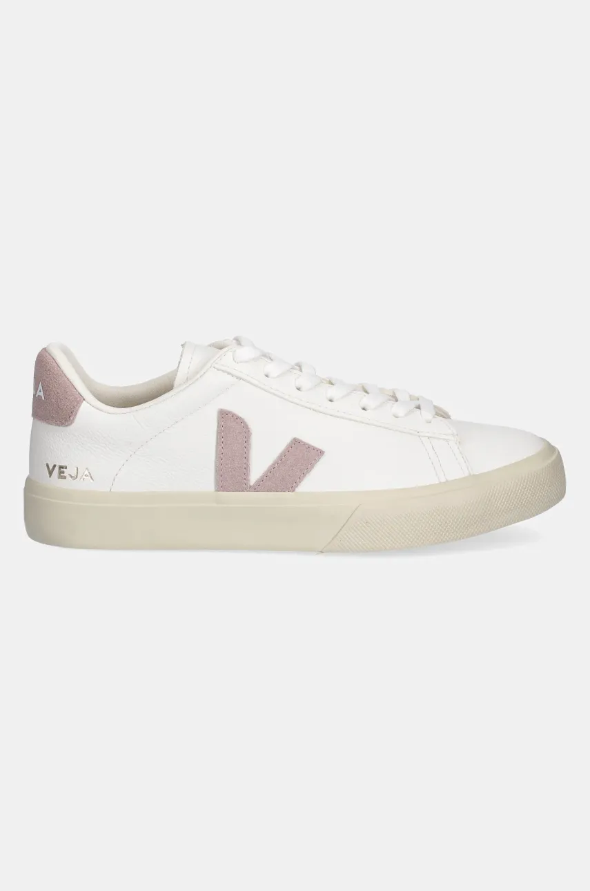 Кожаные кроссовки Veja Campo женская цвет белый CP0503886A Кожаные кроссовки Veja Campo женская цвет белый CP0503886A