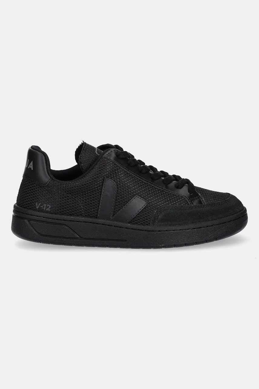 Кроссовки Veja V-12 женские цвет чёрный XD1720599A Кроссовки Veja V-12 женские цвет чёрный XD1720599A