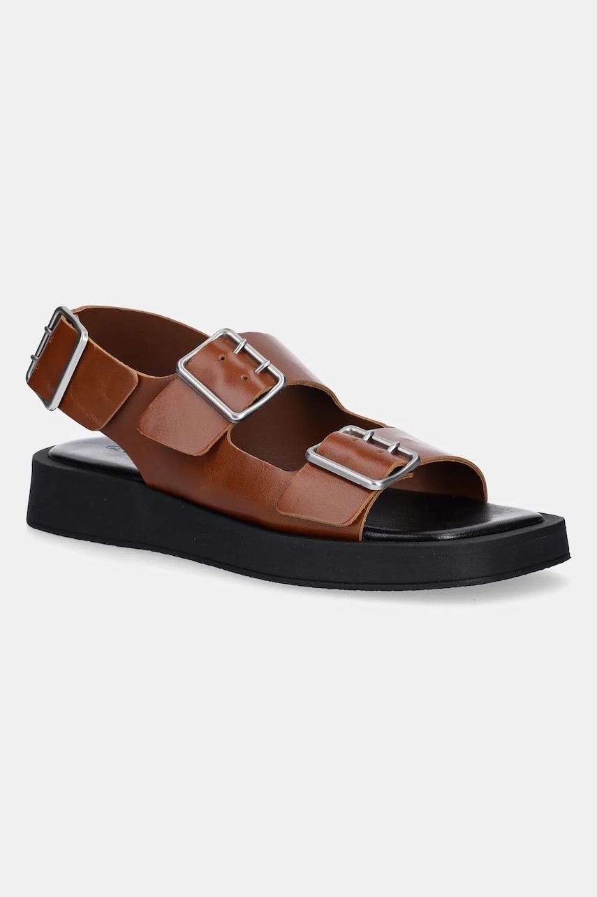 Copenhagen sandale de piele CPH794 femei, culoarea maro, CPH794 Copenhagen sandale de piele CPH794 femei, culoarea maro, CPH794