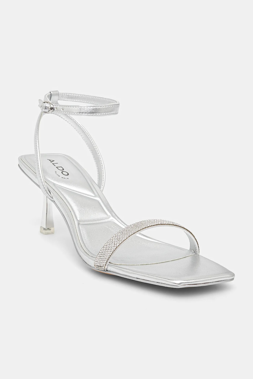 Aldo sandale KIRRI culoarea argintiu, 13966804