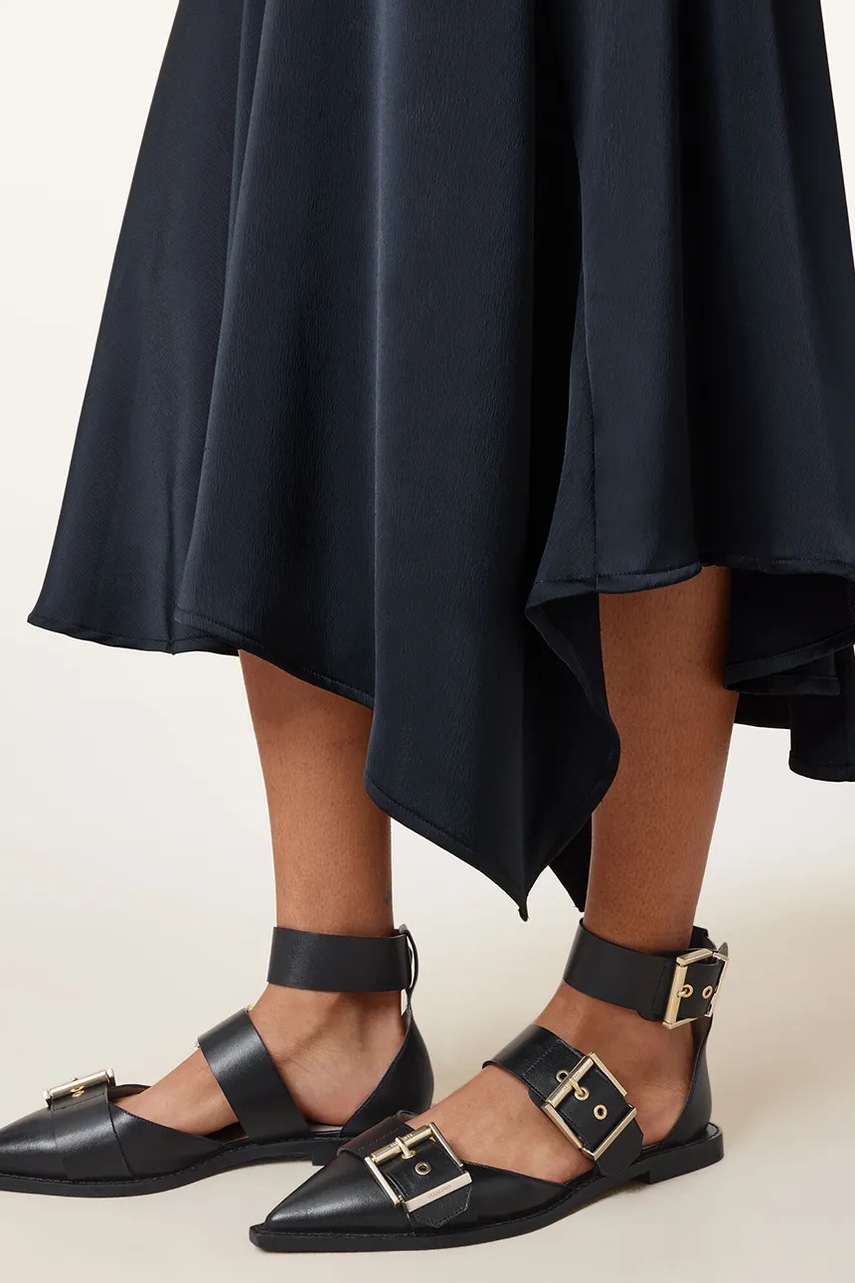 Kožené baleríny AllSaints Sutton Shoe (obrázek 6)