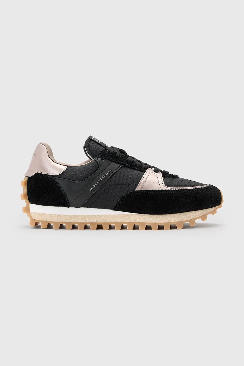 AllSaints sneakers Viggo Runner femei, culoarea negru, W051FC AllSaints sneakers Viggo Runner femei, culoarea negru, W051FC