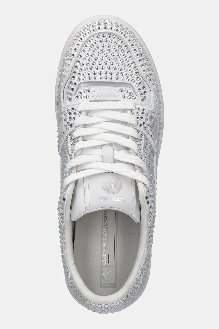 Δερμάτινα αθλητικά παπούτσια Crime London BASKET χρώμα: άσπρο, 26304PP5 φωτογραφία