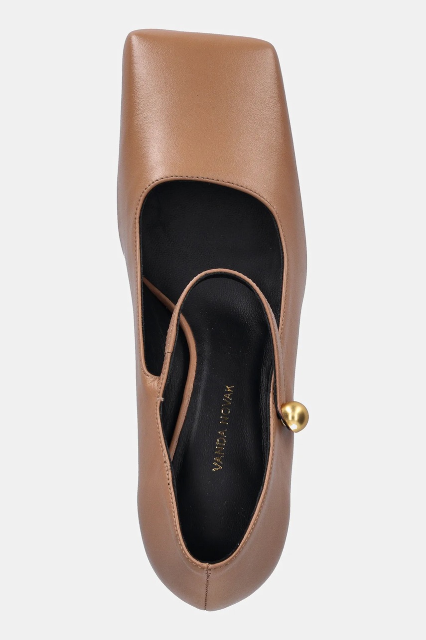 Kožené lodičky Vanda Novak Adela