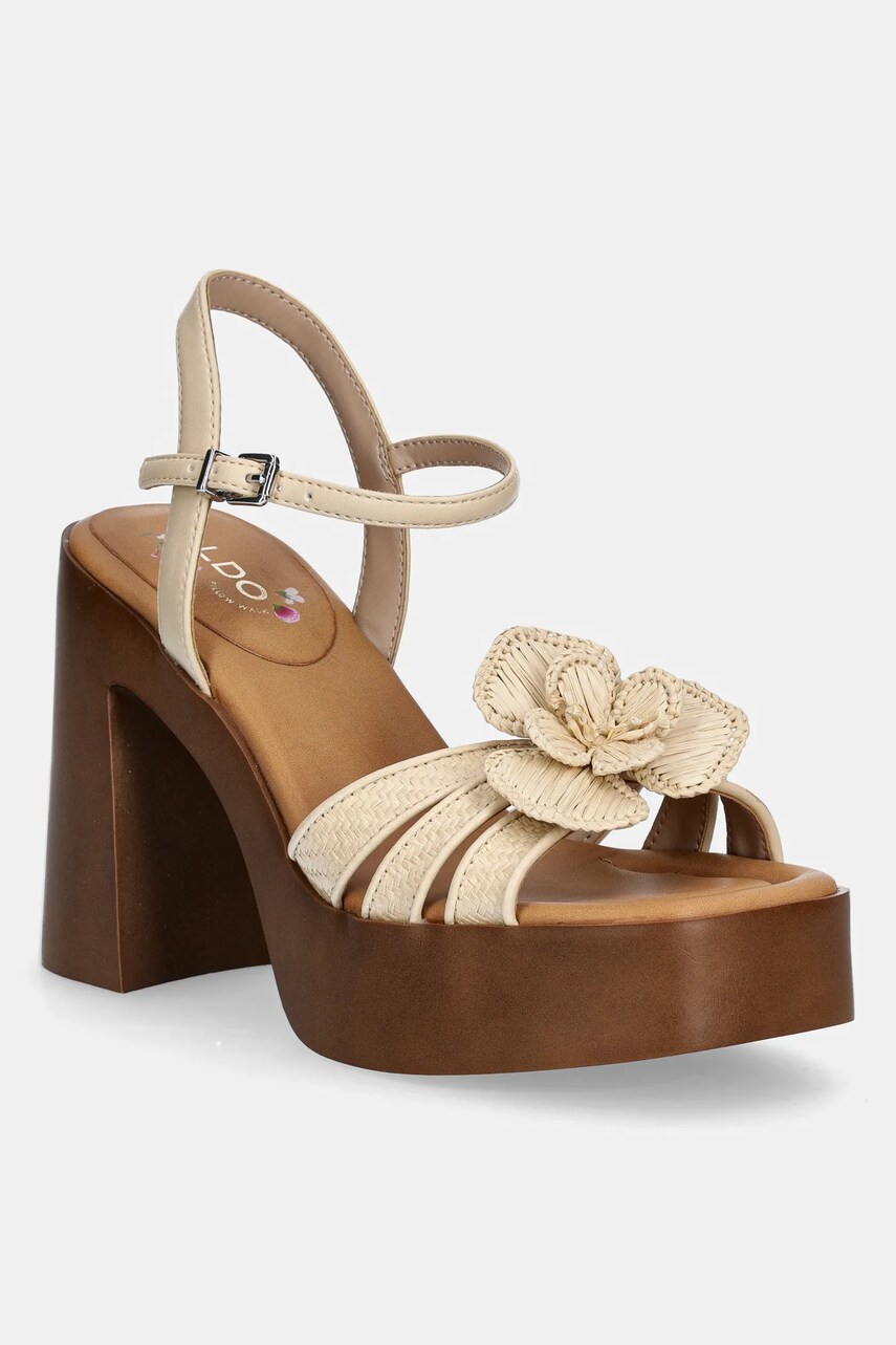 Aldo sandale BEACHBLOOM culoarea bej, 13902549