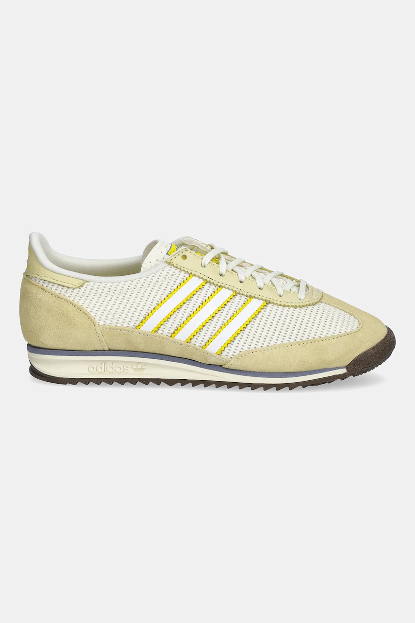 Кроссовки adidas Originals Sl 72 OG W цвет жёлтый JH7279 Кроссовки adidas Originals Sl 72 OG W цвет жёлтый JH7279