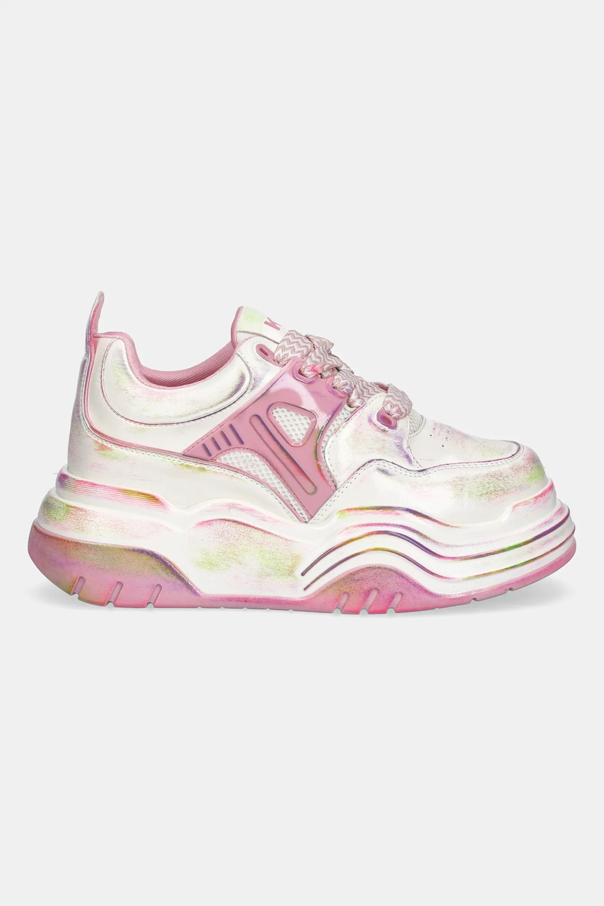 Кроссовки Koi Footwear Kaleidoscopic Platform цвет розовый MT01 Кроссовки Koi Footwear Kaleidoscopic Platform цвет розовый MT01
