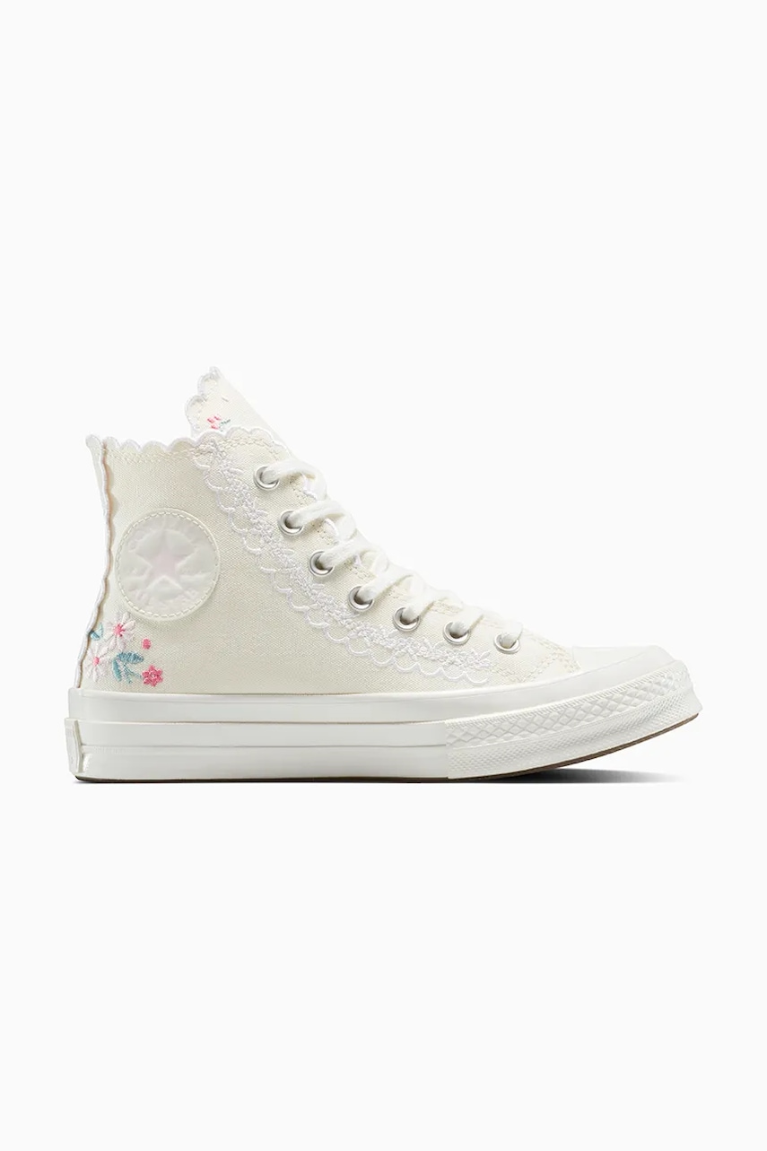 Converse teniși Chuck 70 culoarea alb, A13541C