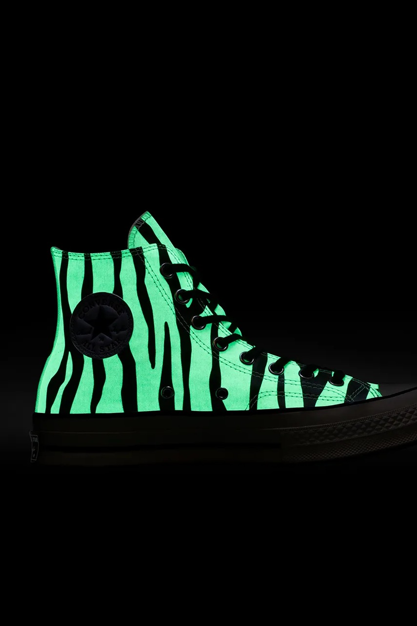 Kecky Converse Chuck 70 Glow In The Dark Zebra (obrázek 8)