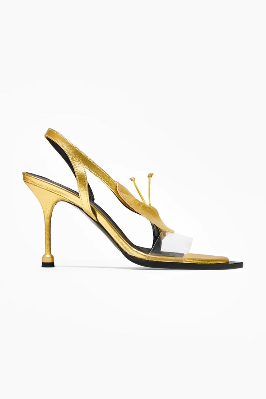 Vanda Novak sandale de piele Gloria culoarea auriu Vanda Novak sandale de piele Gloria culoarea auriu