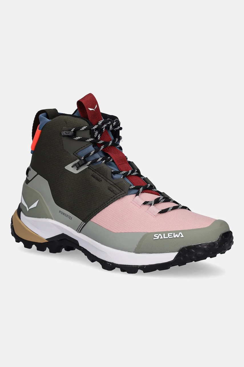Salewa pantofi outdoor PUEZ 2 culoarea verde, 00.0000061472