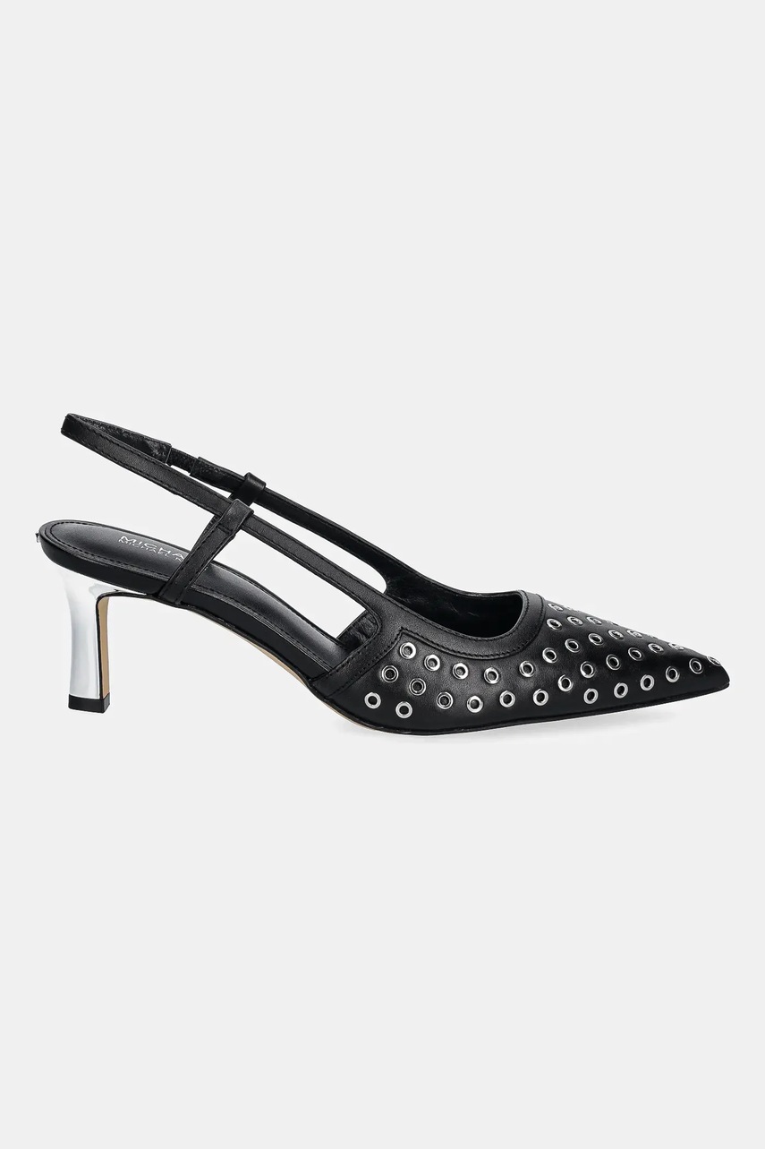 Кожаные туфли MICHAEL Michael Kors Alora цвет чёрный 40R5ALMP3L.001 Кожаные туфли MICHAEL Michael Kors Alora цвет чёрный 40R5ALMP3L.001